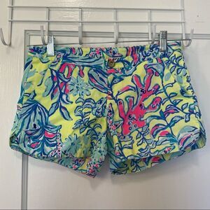 Lilly Pulitzer Adie Shorts in Lemon Drop